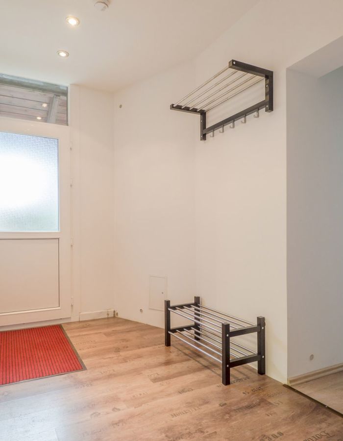 Blick in den Flur der Ferienwohnung im EG